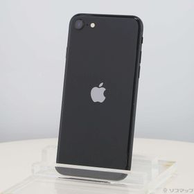 (中古)Apple iPhone SE 第2世代 128GB ブラック MXD02J/A SIMフリー(348-ud)