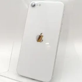 【中古】Apple 国内版 【SIMフリー】 iPhone SE（第2世代） 128GB ホワイト MXD12J/A【津田沼】保証期間１週間【ランクC】