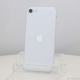 (中古)Apple iPhone SE 第2世代 128GB ホワイト MXD12J/A SIMフリー(377-ud)