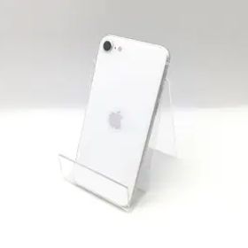 【中古】Apple au 【SIMロック解除済み】 iPhone SE（第2世代） 128GB ホワイト MXD12J/A【熊本】保証期間１ヶ月【ランクB】