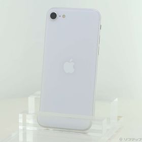 (中古)Apple iPhone SE 第2世代 128GB ホワイト MXD12J/A SIMフリー(198-ud)