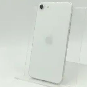 【中古】Apple au 【SIMロック解除済み】 iPhone SE（第2世代） 128GB ホワイト MXD12J/A【千葉】保証期間１ヶ月【ランクC】