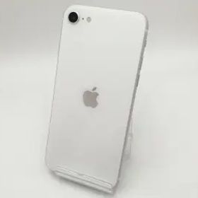 【中古】Apple au 【SIMロック解除済み】 iPhone SE（第2世代） 128GB ホワイト MXD12J/A【大須2】保証期間１ヶ月【ランクA】