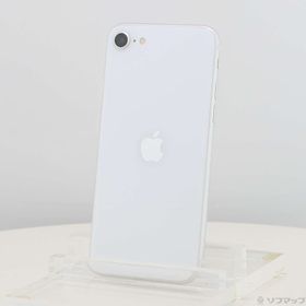 (中古)Apple iPhone SE 第2世代 128GB ホワイト MXD12J/A SIMフリー(269-ud)