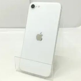 【中古】Apple 国内版 【SIMフリー】 iPhone SE（第2世代） 128GB ホワイト MXD12J/A【川崎】保証期間１ヶ月【ランクC】
