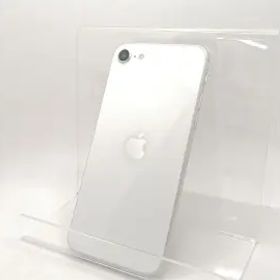 【中古】Apple 国内版 【SIMフリー】 iPhone SE（第2世代） 128GB ホワイト MXD12J/A【川崎駅前】保証期間１ヶ月【ランクB】