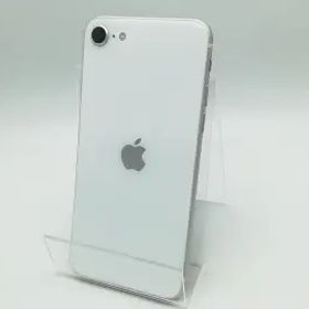 【中古】Apple UQmobile 【SIMロック解除済み】 iPhone SE（第2世代） 128GB ホワイト MXD12J/A【柏】保証期間１ヶ月【ランクB】
