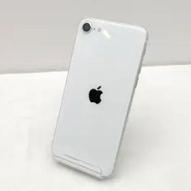 【中古】Apple SoftBank 【SIMロック解除済み】 iPhone SE（第2世代） 128GB ホワイト MXD12J/A【仙台イービーンズ】保証期間１ヶ月【ラ