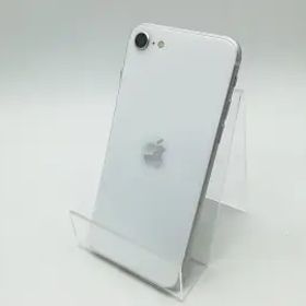 【中古】Apple au 【SIMロック解除済み】 iPhone SE（第2世代） 128GB ホワイト MXD12J/A【柏】保証期間１週間【ランクC】