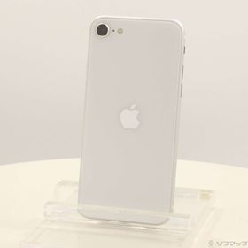 (中古)Apple iPhone SE 第2世代 128GB ホワイト MXD12J/A SIMフリー(262-ud)