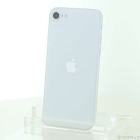 (中古)Apple iPhone SE 第2世代 128GB ホワイト MXD12J/A SIMフリー(258-ud)