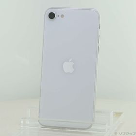 (中古)Apple iPhone SE 第2世代 128GB ホワイト MXD12J/A SIMフリー(196-ud)