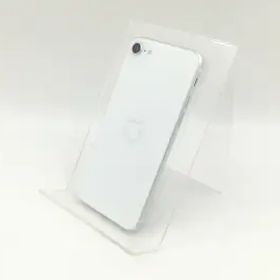 【中古】Apple SoftBank 【SIMロック解除済み】 iPhone SE（第2世代） 128GB ホワイト MXD12J/A【福岡筑紫】保証期間１ヶ月【ランクC】