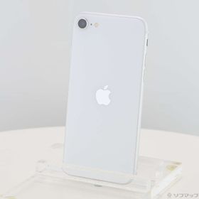 (中古)Apple iPhone SE 第2世代 128GB ホワイト MXD12J/A SIMフリー(269-ud)