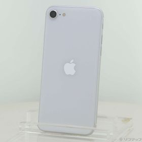 (中古)Apple iPhone SE 第2世代 128GB ホワイト MXD12J/A SIMフリー(297-ud)