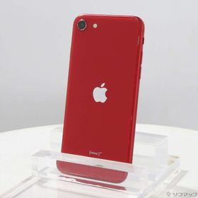 (中古)Apple iPhone SE 第2世代 128GB プロダクトレッド MXD22J/A SIMフリー(198-ud)