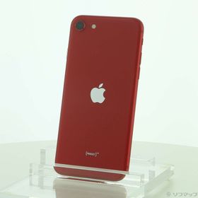 (中古)Apple iPhone SE 第2世代 128GB プロダクトレッド MXD22J/A SoftBank(258-ud)