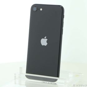 (中古)Apple iPhone SE 第2世代 256GB ブラック MXVT2J/A SIMフリー(258-ud)