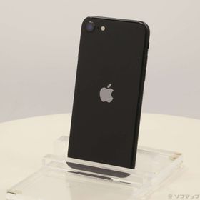 (中古)Apple iPhone SE 第2世代 256GB ブラック MXVT2J/A SIMフリー(258-ud)