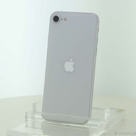 (中古)Apple iPhone SE 第2世代 256GB ホワイト MXVU2J/A SIMフリー(377-ud)