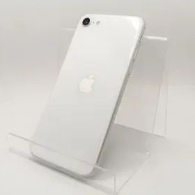 【中古】Apple au 【SIMロック解除済み】 iPhone SE（第2世代） 64GB ホワイト MHGQ3J/A（後期型番）【川崎駅前】保証期間１ヶ月【ランク