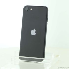 (中古)Apple iPhone SE 第2世代 256GB ブラック MHGW3J/A SIMフリー(344-ud)