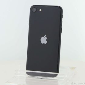 (中古)Apple iPhone SE 第2世代 64GB ブラック MHGP3J/A SIMフリー(269-ud)