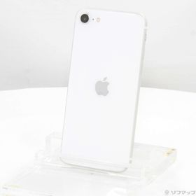 (中古)Apple iPhone SE 第2世代 64GB ホワイト MHGQ3J/A SIMフリー(198-ud)