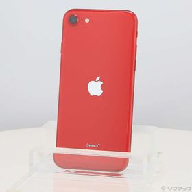 (中古)Apple iPhone SE 第2世代 128GB プロダクトレッド MHGV3J/A SIMフリー(344-ud)