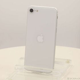 (中古)Apple iPhone SE 第2世代 128GB ホワイト MHGU3J/A SIMフリー(349-ud)