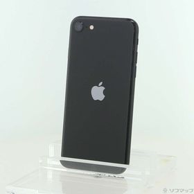 (中古)Apple iPhone SE 第2世代 64GB ブラック MHGP3J/A SIMフリー(198-ud)
