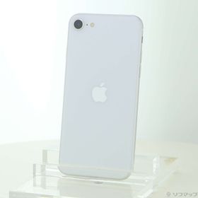 (中古)Apple iPhone SE 第2世代 64GB ホワイト MHGQ3J/A SIMフリー(348-ud)