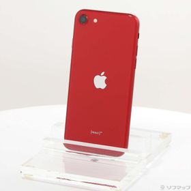 (中古)Apple iPhone SE 第2世代 128GB プロダクトレッド NXD22J/A au(377-ud)