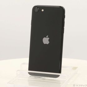 (中古)Apple iPhone SE 第2世代 64GB ブラック MHGP3J/A SIMフリー(258-ud)