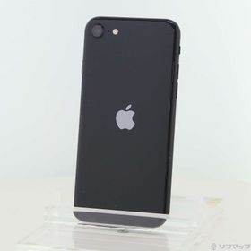 (中古)Apple iPhone SE 第2世代 64GB ブラック MHGP3J/A SIMフリー(276-ud)