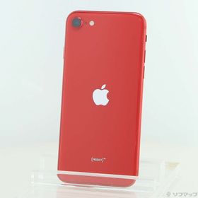 (中古)Apple iPhone SE 第2世代 256GB プロダクトレッド MHGY3J/A SIMフリー(196-ud)