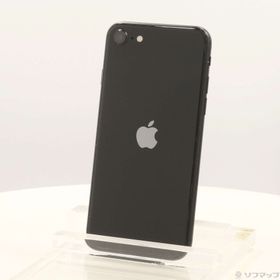 (中古)Apple iPhone SE 第2世代 64GB ブラック MHGP3J/A SIMフリー(297-ud)