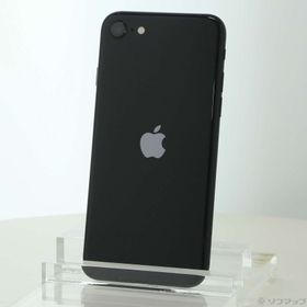 (中古)Apple iPhone SE 第2世代 64GB ブラック MHGP3J/A SIMフリー(269-ud)
