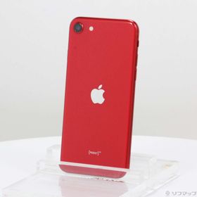 (中古)Apple iPhone SE 第2世代 64GB プロダクトレッド MHGR3J/A SIMフリー(262-ud)