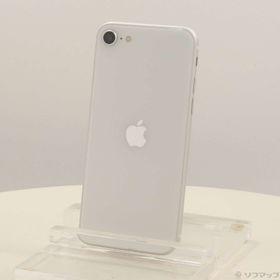 (中古)Apple iPhone SE 第2世代 128GB ホワイト MHGU3J/A SIMフリー(348-ud)