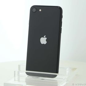 (中古)Apple iPhone SE 第2世代 64GB ブラック MHGP3J/A SIMフリー(348-ud)