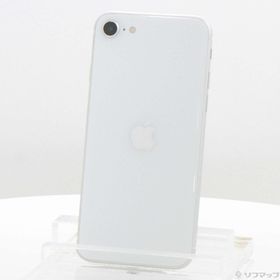 (中古)Apple iPhone SE 第2世代 64GB ホワイト MHGQ3J/A SIMフリー(352-ud)