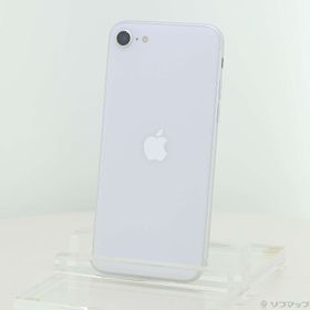(中古)Apple iPhone SE 第2世代 128GB ホワイト MHGU3J/A SIMフリー(377-ud)