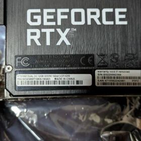 GeForce RTX 3060 DUAL OC VRAM12GB