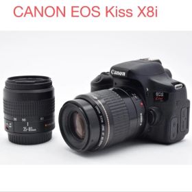 CANON EOS Kiss X8i標準&望遠ダブルレンズセット