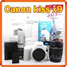 Canon EOS kiss x9 一眼レフカメラ スマホ転送 ホワイト 白
