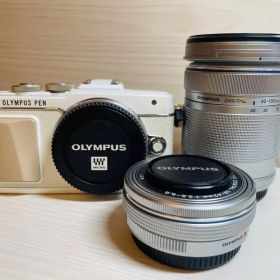 OLYMPUS PEN Lite E-PL7 ミラーレス一眼 レンズ2個付き