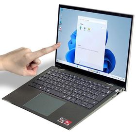 ノートパソコン DELL INSPIRON 14 7415 2-in-1 中古 Windows11 64bit Ryzen5 5500U タッチパネル液晶 WEBカメラ メモリ8GB 高速 SSD 無線LAN フルHD タッチパネ