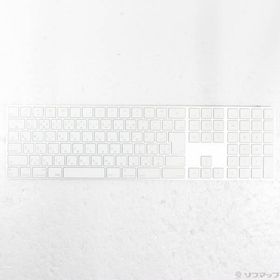〔中古〕Apple(アップル) Magic Keyboard (テンキー付き) MQ052J／A シルバー〔262-ud〕