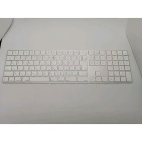 【中古】Apple Magic Keyboard（2017/テンキー付き/A1843） - 日本語（JIS） シルバー MQ052J/A【DS秋葉】保証期間１週間